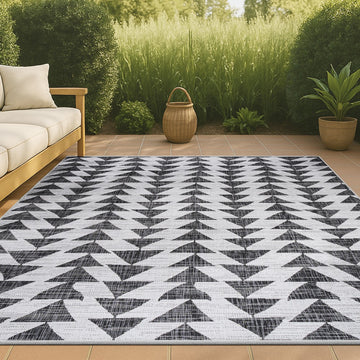 Andratx Modern Tribal Geometric Indoor/outdoor Area Rug
